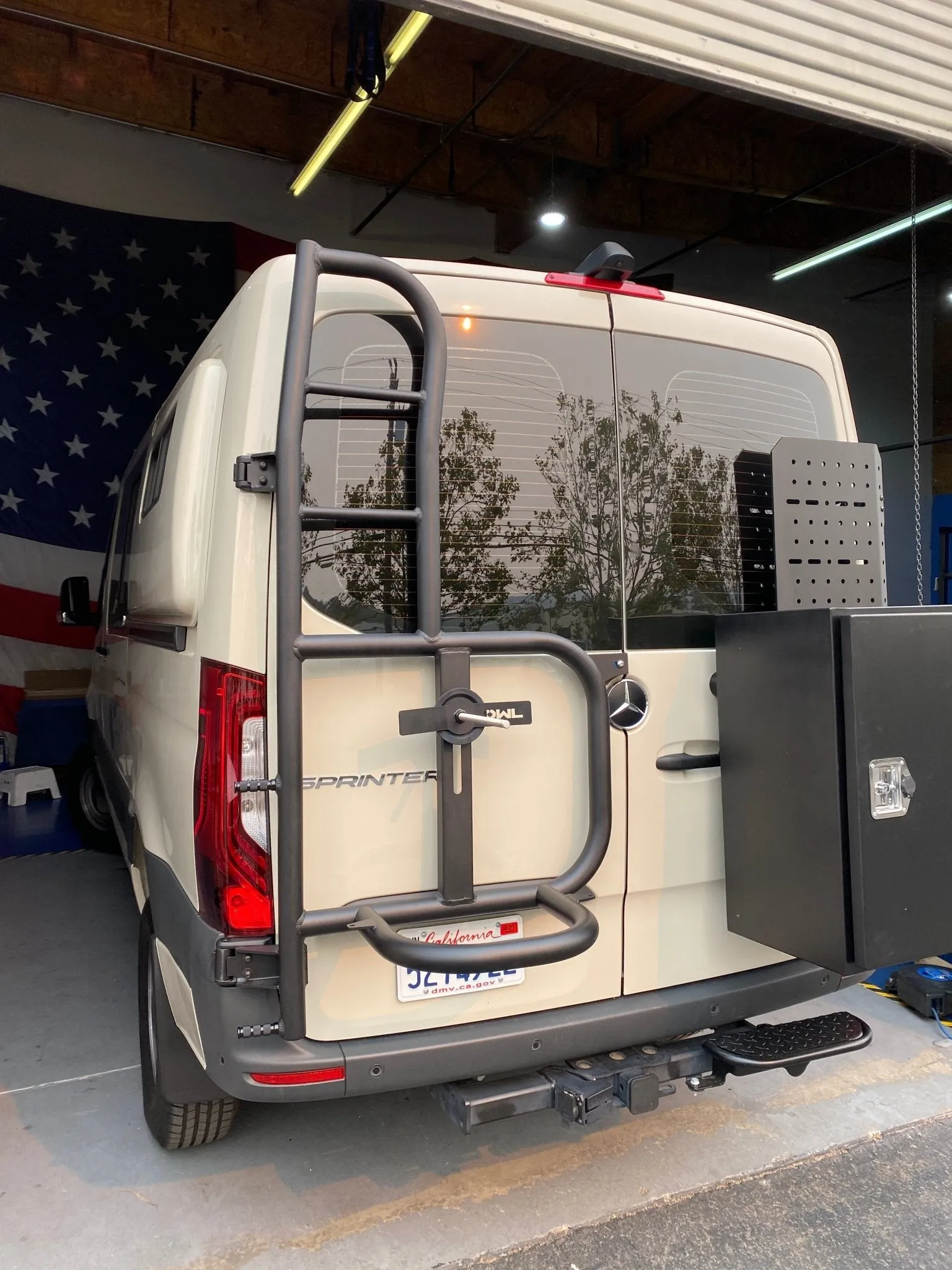 Sprinter Ladder   Tire Carrier - (Explorer) - 2019-Present