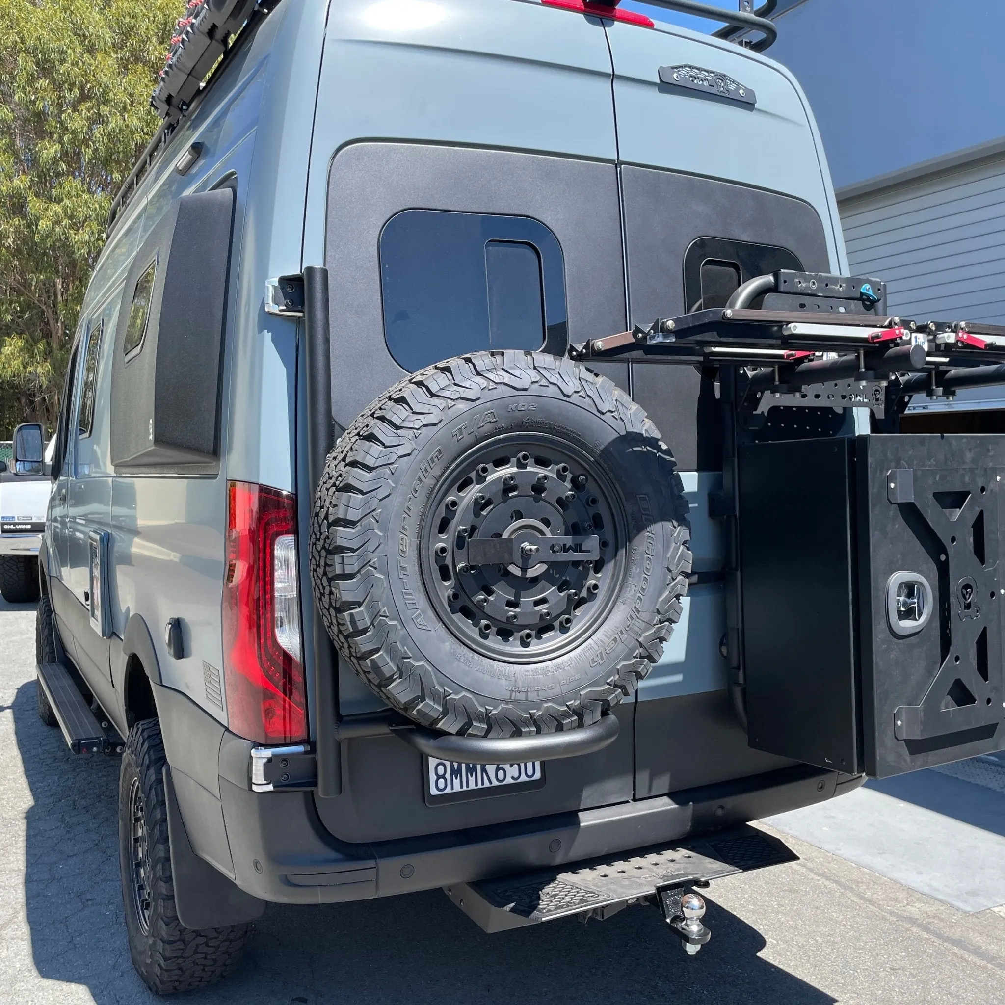 Sprinter Van Tire Carrier - (Expedition)