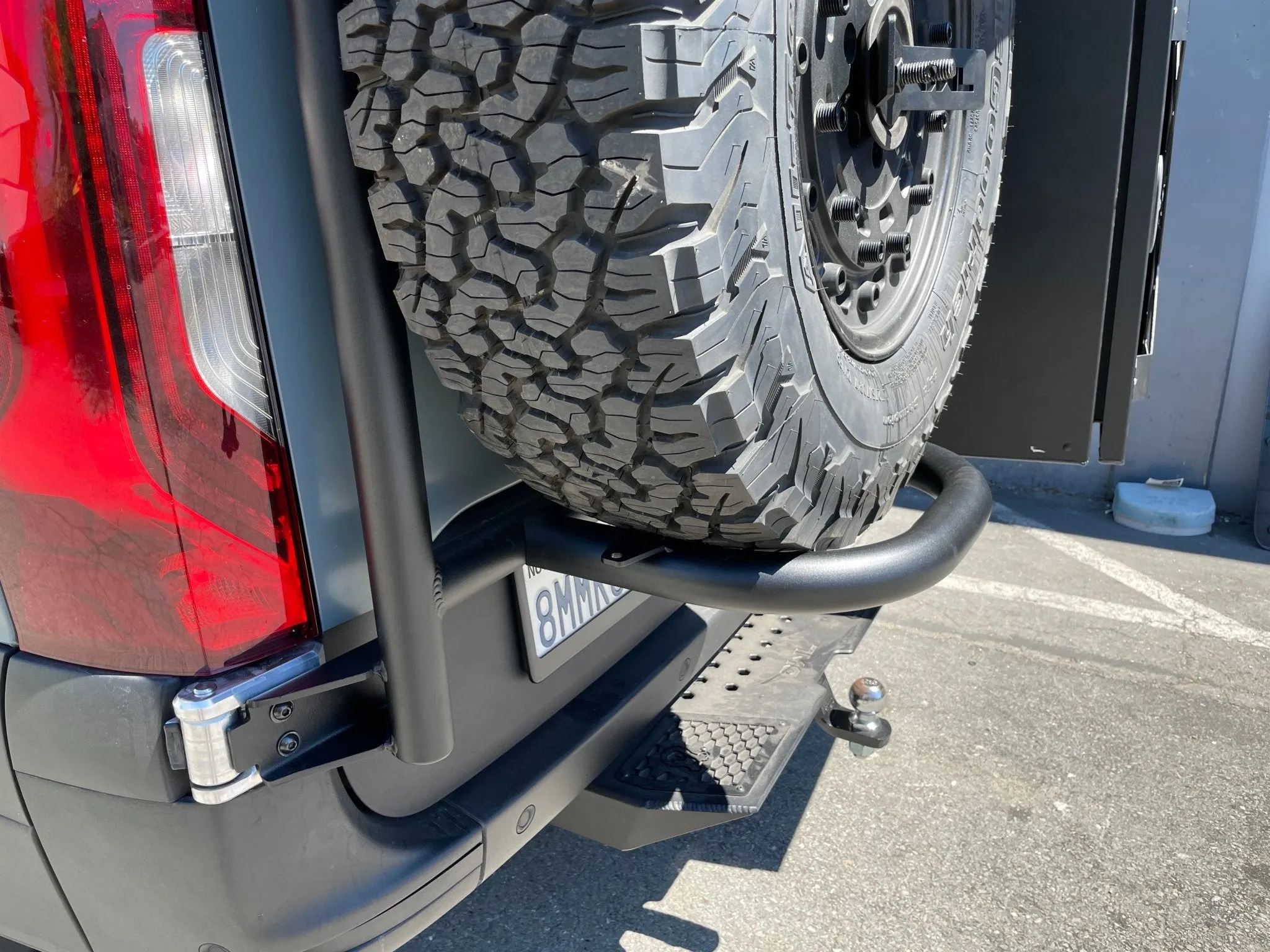 Sprinter Van Tire Carrier - (Expedition)