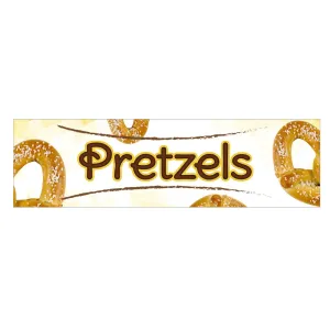 Winco EDM-2PRS Rectangular Pretzel Sign for EDM-2