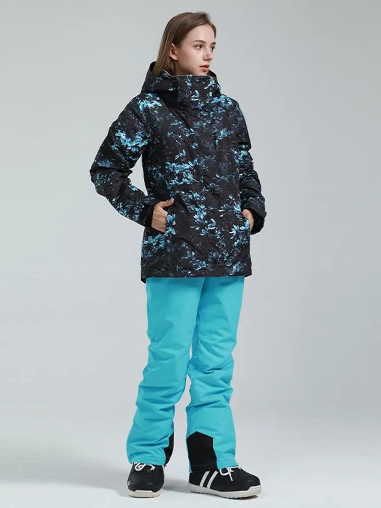 Women's SMN Winter Mountain Idol Snowboard Suits