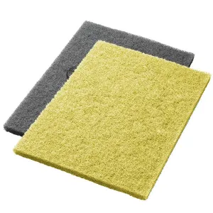 Yellow Twister™ Diamond Concrete Prep Pads - 1500 Grit (Rectangular) - Case of 2